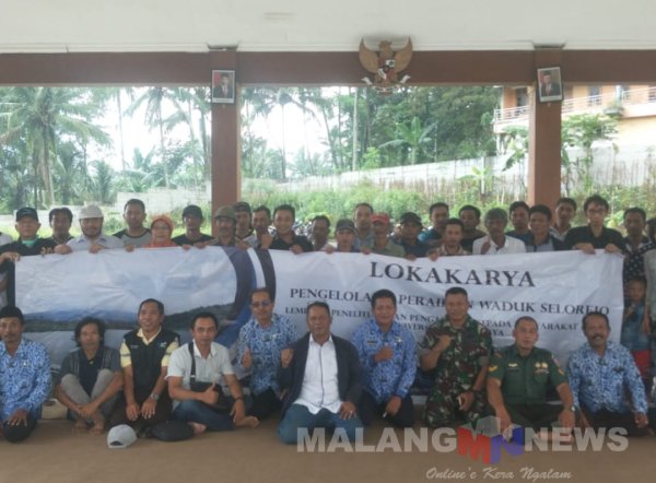 Kemendikbud LPPM UB, Gelar Lokakarya di Waduk Selorejo Ngantang