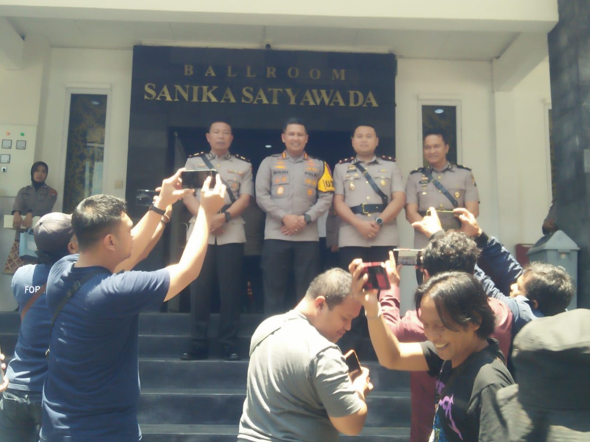 Kapolresta Malang Kota Kombes Pol. Buher, Pimpin Sertijab PJU Polresta Makota 
