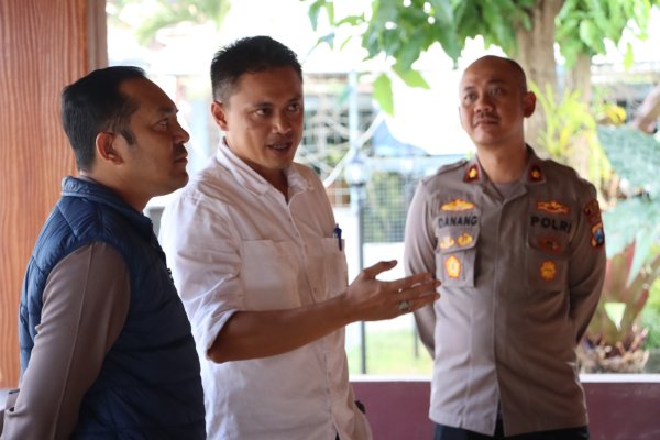 Kapolres Batu, AKBP Andi dan Lurah Temas, Adi Patroli Bersama, Wujud Sinergi Jaga Kamtibmas