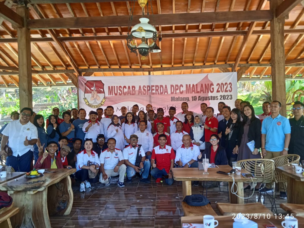 Asperda Indonesia DPC Malang Gelar Muscab Bersama 2023 dan Lantik Ketua Baru