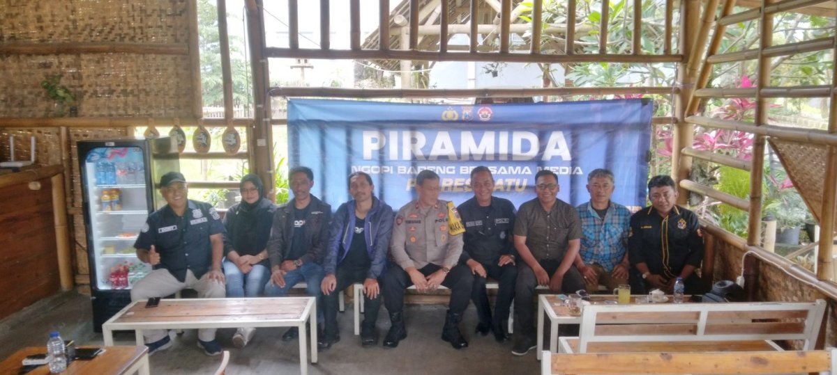 Jalin Sinergitas dan Silaturahmi dengan Wartawan, Wakapolres Batu Kompol Iswahab Gelar PIRAMIDA