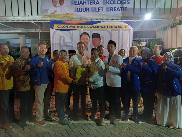 Deklarasikan Diri, Mas Gum dan H. Rudi Siap Layani Masyarakat untuk Maju Pilwali Kota Batu 2024