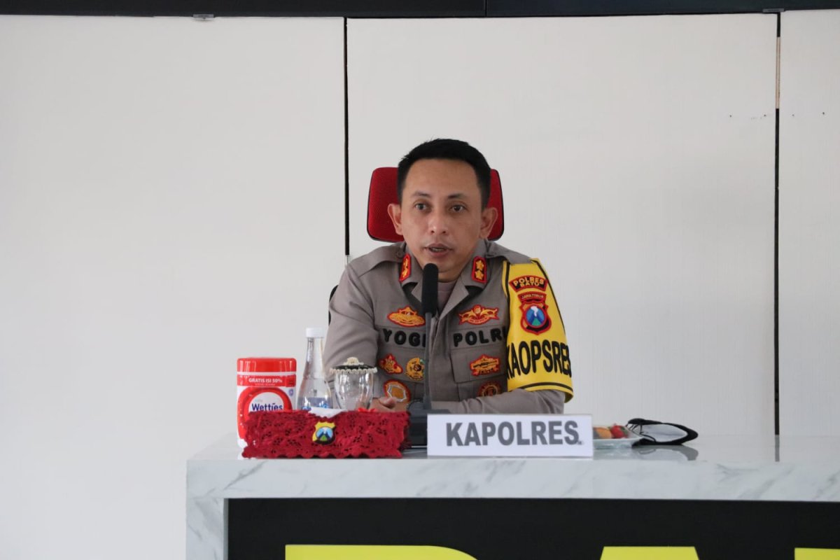 Kapolres Batu Beri Arahan Peserta Pelatihan Pra Operasi Zebra Semeru 2021