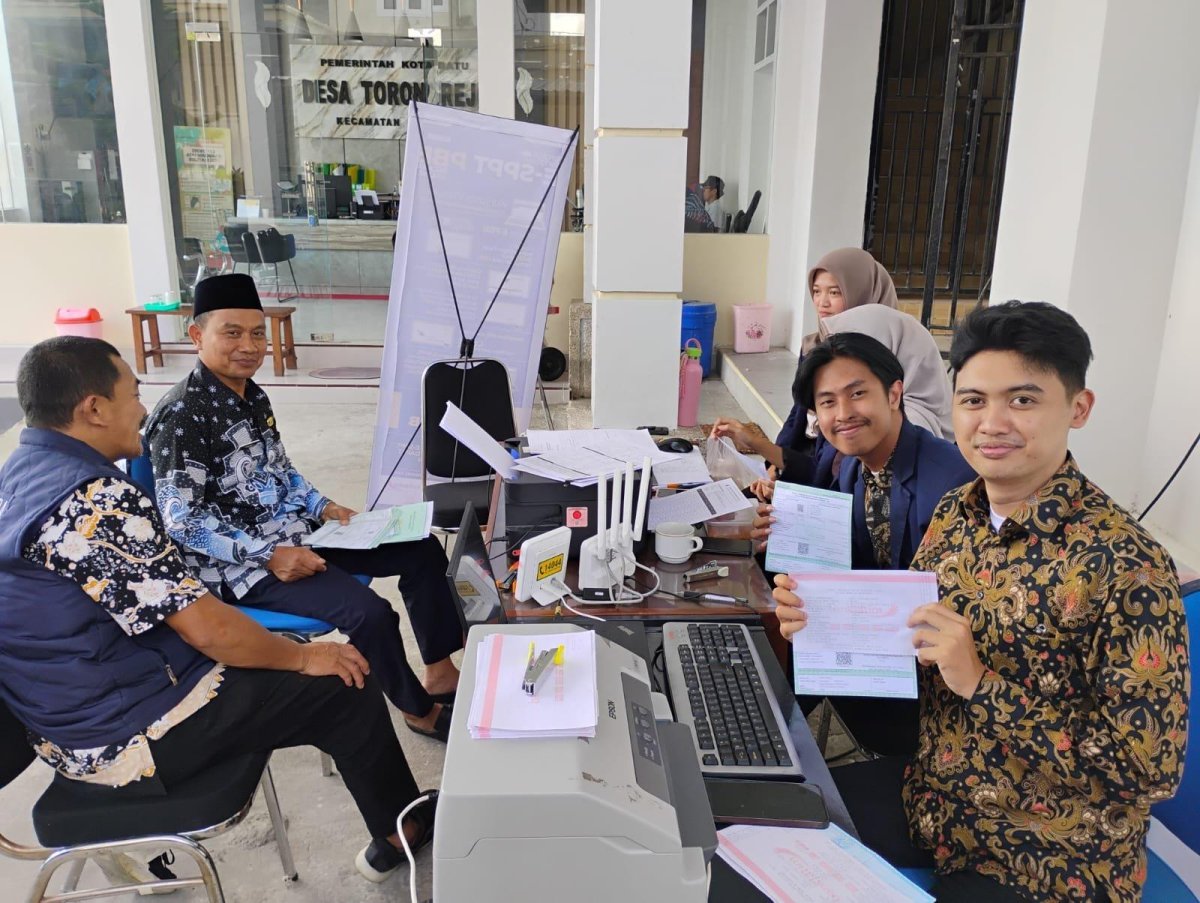 Kades Torongrejo Ucapkan Terima Kasih, Bapenda Kota Batu Permudah Masyarakat Bayar PBB dengan Jemput Bola