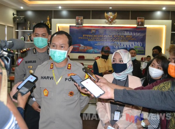 Kapolres Batu Launching Program Polri Bersama BRI Peduli Keselamatan 2020