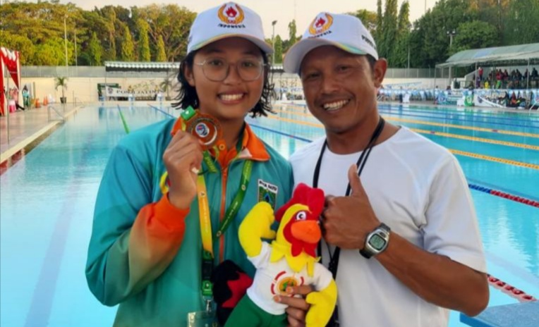 Mantapkan Go Internasional, Atlet Renang Ini Latihan Mandiri Saat Pandemi