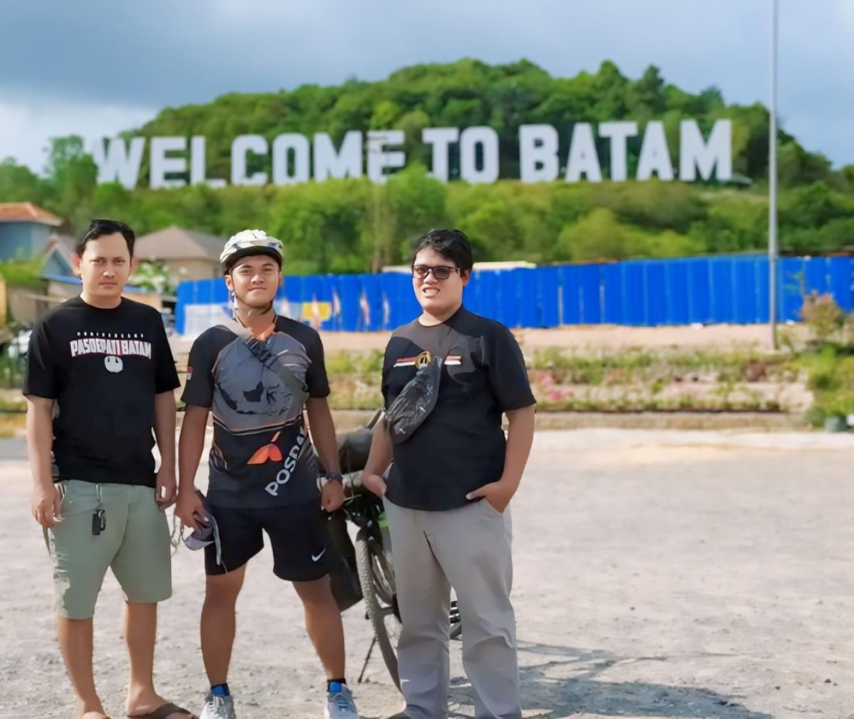 Gowes Usut Tuntas Kanjuruhan, Narendra Tiba di Batam