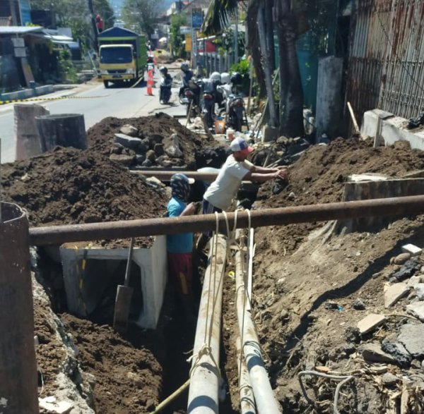 Ada Proyek Drainase, Pelanggan PDAM Kota Batu Sementara Tak Dapat Menikmati Air