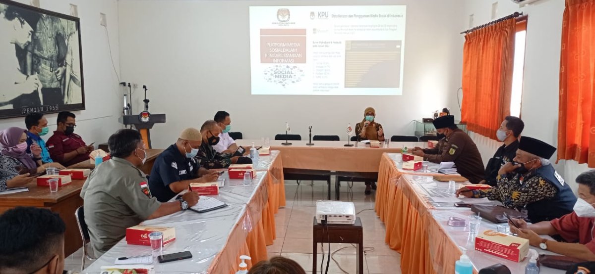 Sajikan Validasi Informasi Kepemiluan, KPU Bentuk Bakohumas