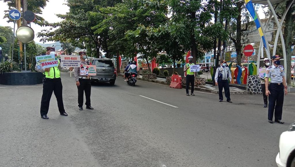 Cegah Covid-19, Polres Batu Perketat Prokes ke Sejumlah Lokasi Tempat Wisata