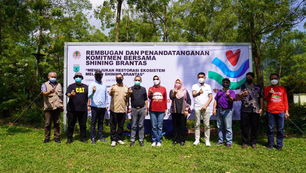 DLH Pemkot Batu, Gelar Rembugan dan Penandatanganan Komitmen Bersama Shining Brantas