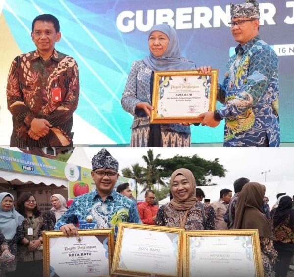 Peringatan HKN ke-59 Pemkot Batu Berhasil Raih Penghargaan, Pj. Wali Kota Batu Aries: Hasil Kerja Kita Bersama