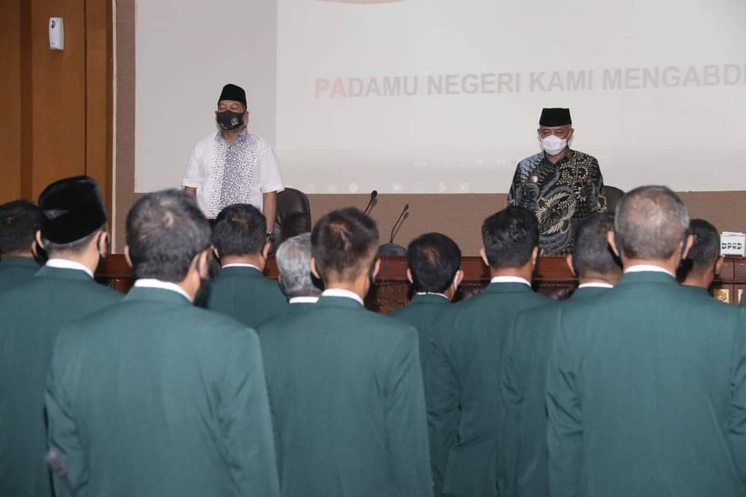 Bupati Malang Sanusi, Hadiri Pengukuhan dan Pelantikan Pengurus KONI