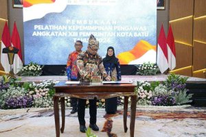 Pembukaan Pelatihan Kepemimpinan Pengawas Angkatan XIII Kota Batu Tahun 2024