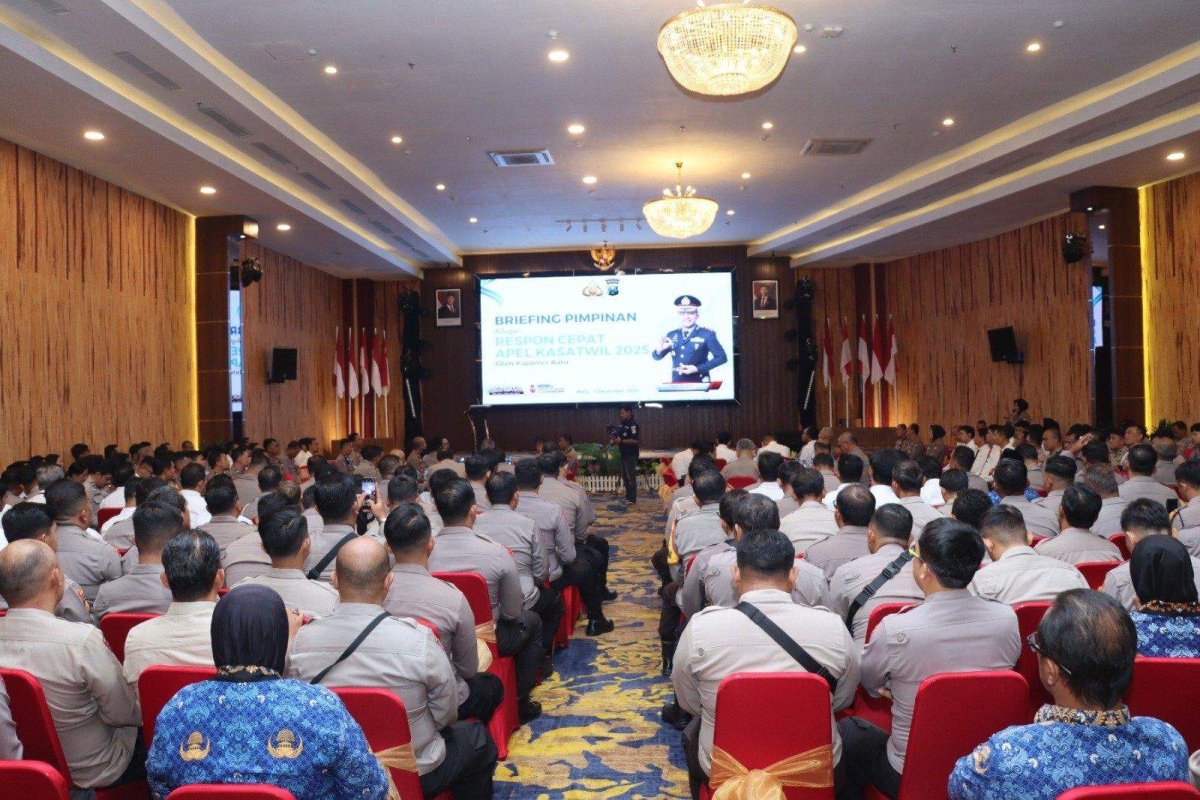 Apel Kasatwil 2025, Kapolres Batu AKBP Andi Berikan Arahan kepada Seluruh Anggota