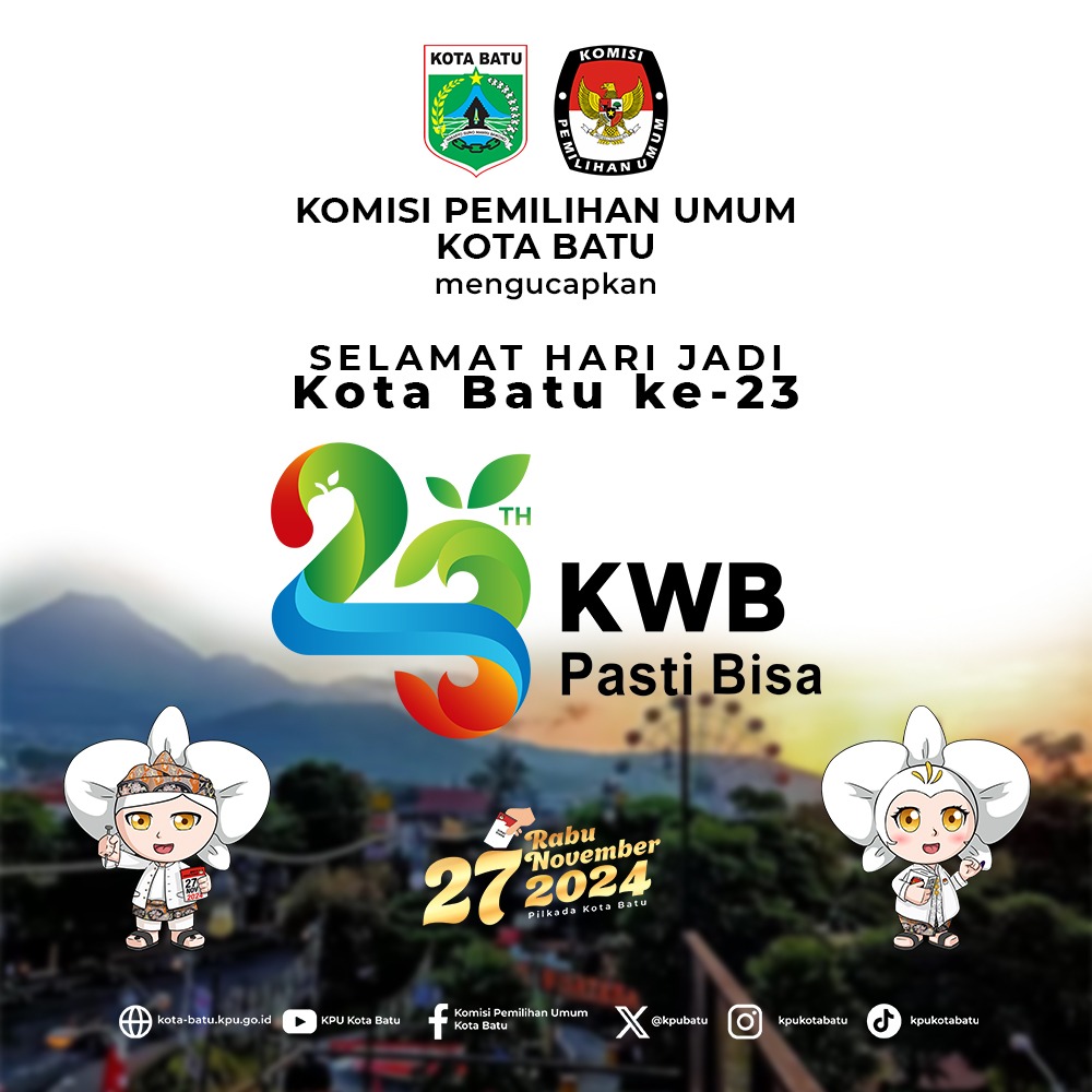 Iklan Ucapan Hari Jadi Kota Batu ke-23