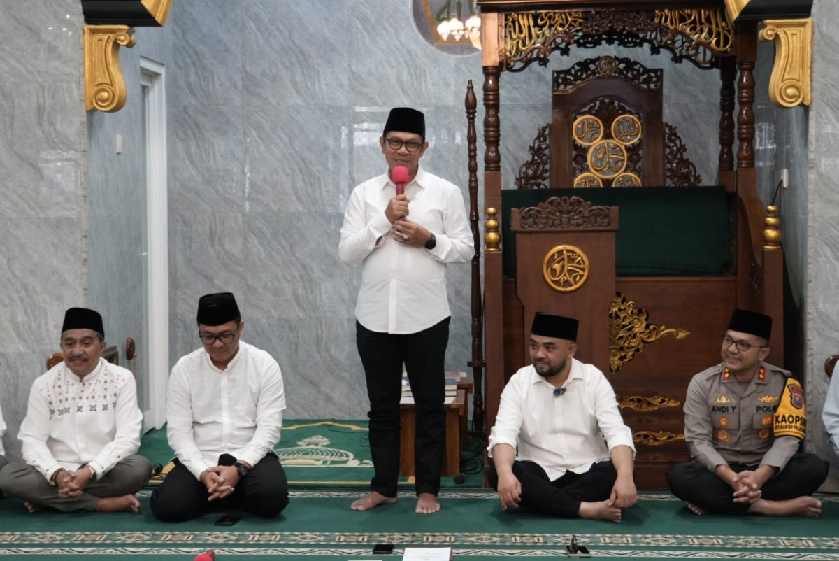Safari Ramadan ke-4, Wali Kota Batu, Nurochman Minta Kerukunan antar Umat Beragama Terus Dijaga