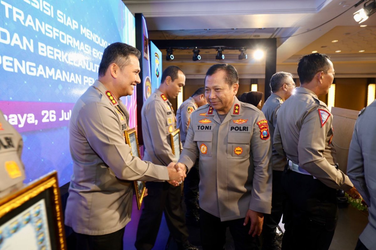 Musrenbang Rorena, Kombes Pol. Buher Terima Penghargaan Predikat Pelayanan Prima Terbaik Katagori A