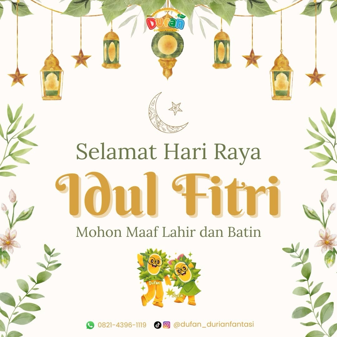 Iklan Ucapan Selamat Hari Raya Idul Fitri 1447 H