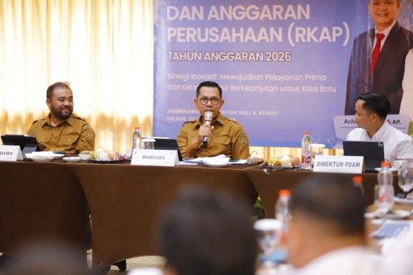 Perkuat Layanan Air Bersih, Wali Kota Batu, Nurochman Tegaskan Lindungi Sumber Mata Air