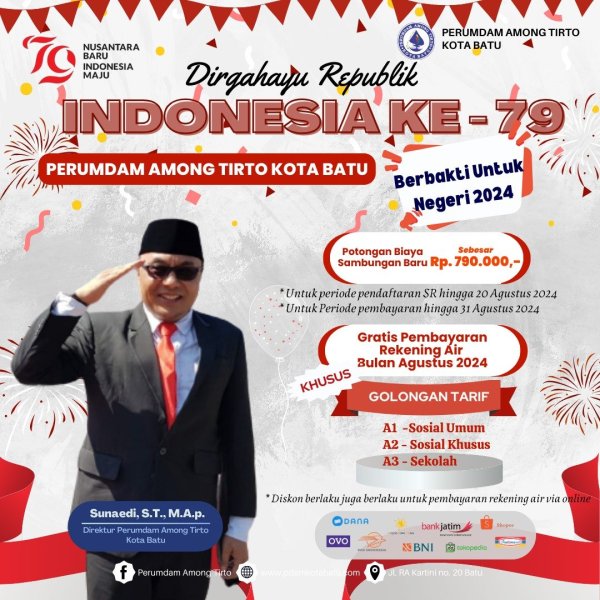 Iklan Ucapan Dirgahayu Republik Indonesia ke-79