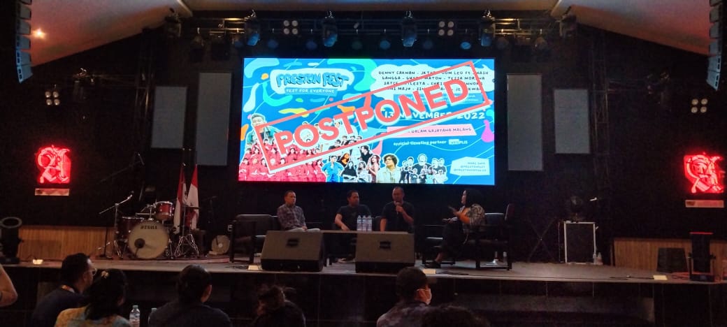 Gelar Konferensi Pers, Pihak Panitia Penyelenggara Event Dekranasda Preston Fest 2022 Sampaikan Permintaan Maaf