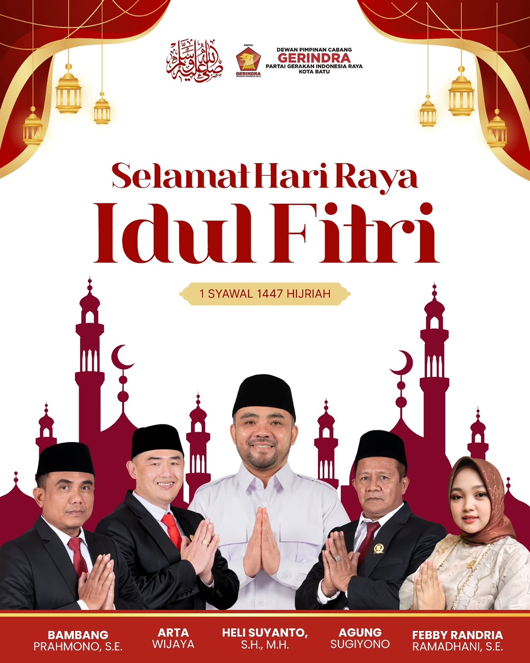 Iklan Ucapan Selamat Hari Raya Idul Fitri 1447 H
