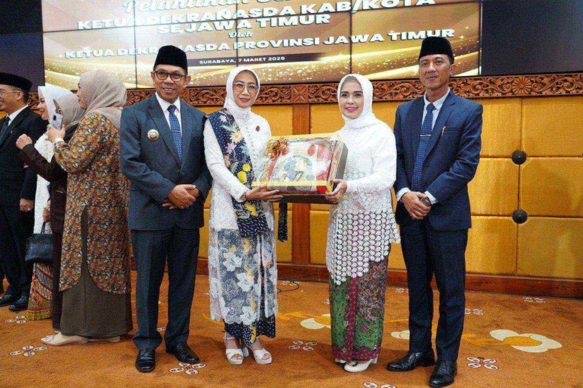 Siti Faujiyah, Istri Wali Kota Batu, Nurochman Resmi Dilantik Sebagai Ketua Dekranasda Kota Batu