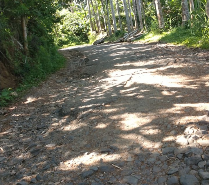Rusak Bertahun-tahun, Warga Dampit Minta Perbaikan Jalan