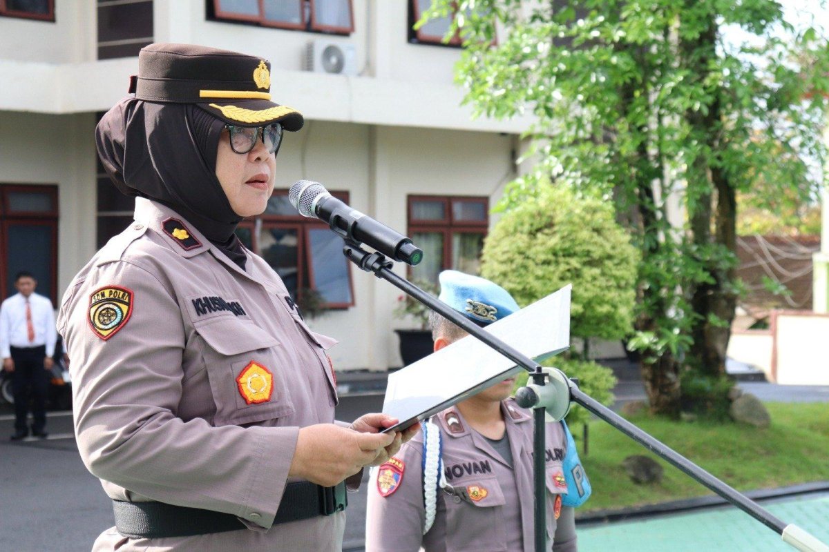 Upacara Hari Kesadaran Nasional, Polres Batu Siap Gelar Operasi Ketupat Semeru 2025