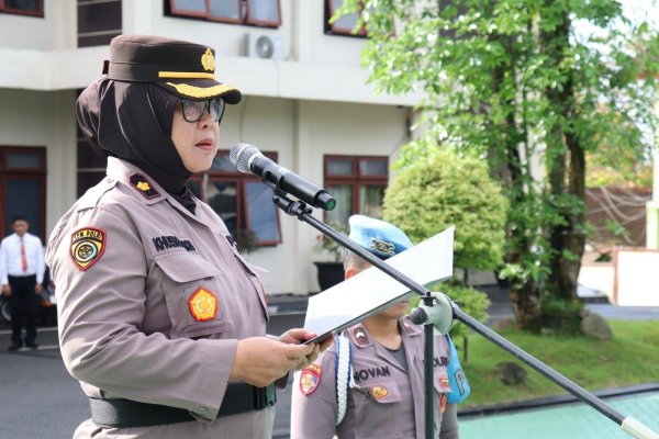 Upacara Hari Kesadaran Nasional, Polres Batu Siap Gelar Operasi Ketupat Semeru 2025