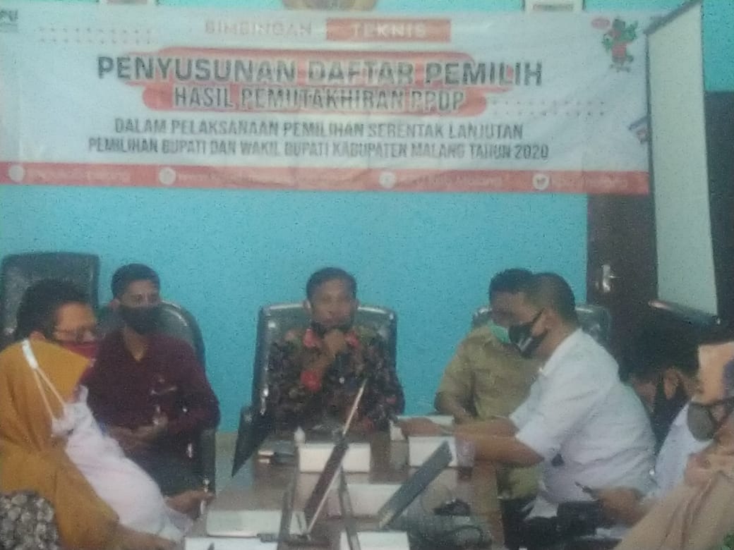 KPU Kabupaten Malang, Gelar Bimtek PPDP di Wilayah PPK Ngajum