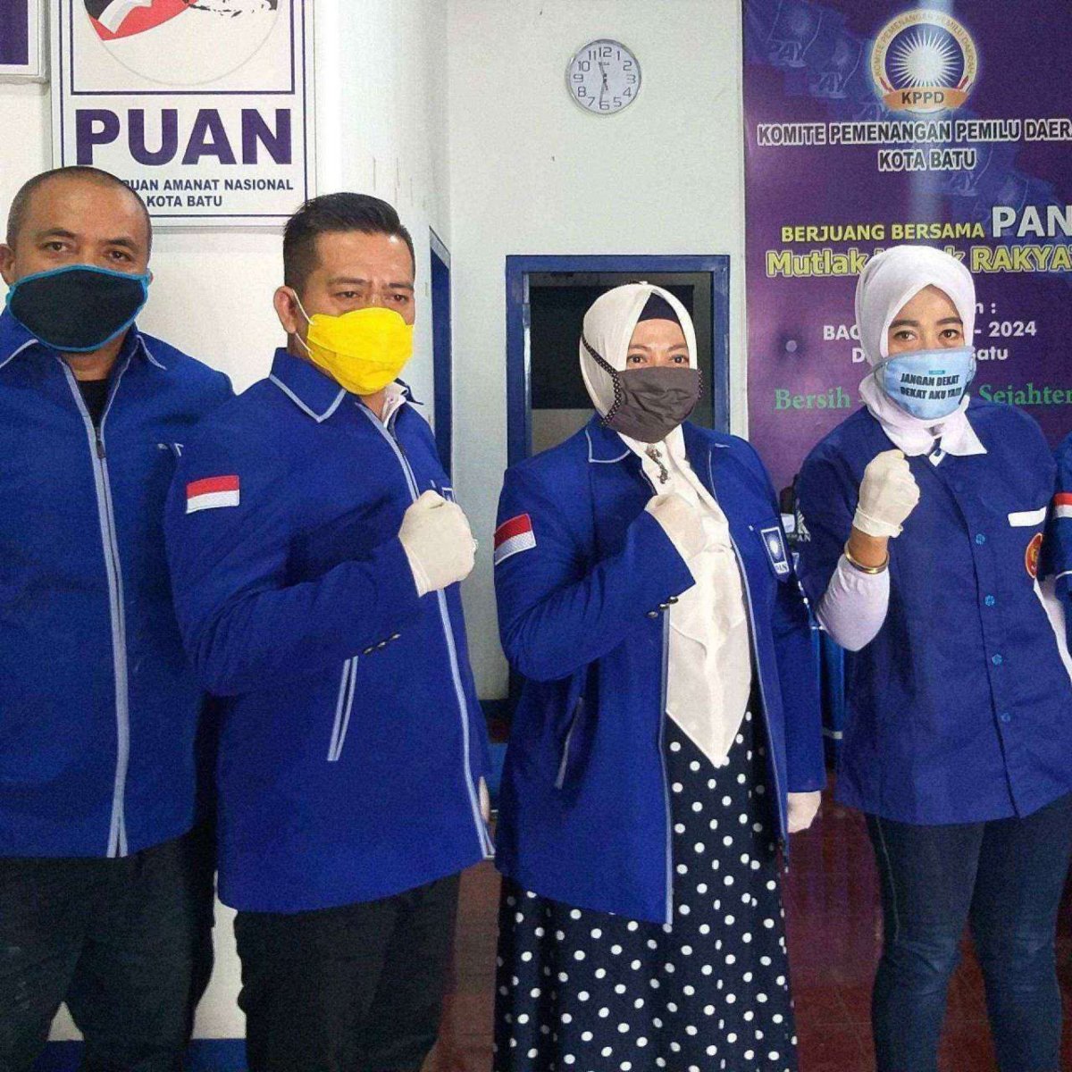 DPD PAN Kota Batu Bagikan Sembako kepada Warga Terdampak Covid-19
