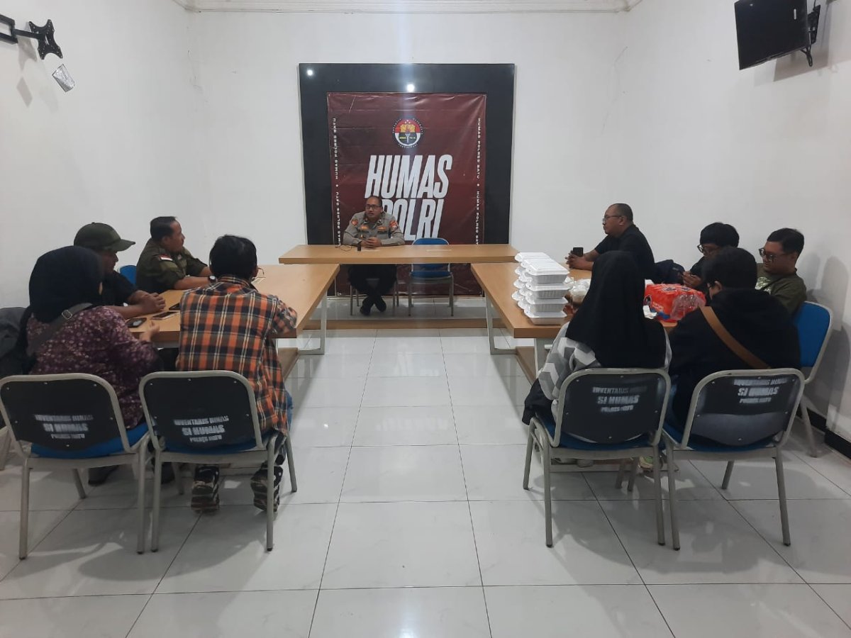 Humas Polres Batu Gelar Silahturahmi dan Buka Puasa Bersama Awak Media, Dukung Program Polres Batu Mantab
