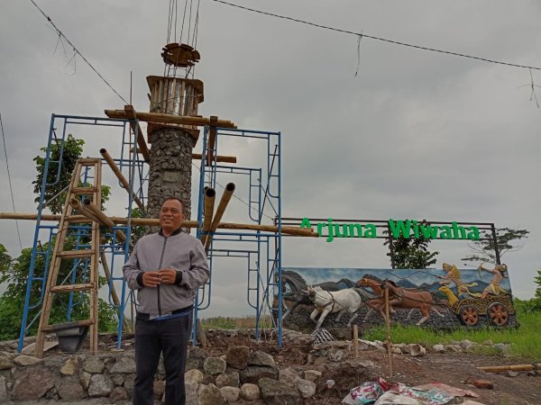 Bangun Tugu Perjuangan Kebudayaan Arjuna Sakti, Kadisparta Pemkot Batu Arief: Sebagai Simbol dan Daya Tarik Wisatawan