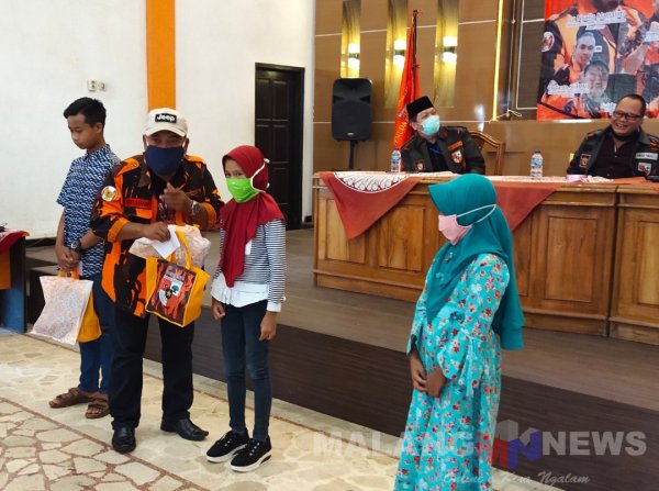 Sambut Bulan Suci Ramadhan, MPC PP Kota Batu Santuni Anak Yatim