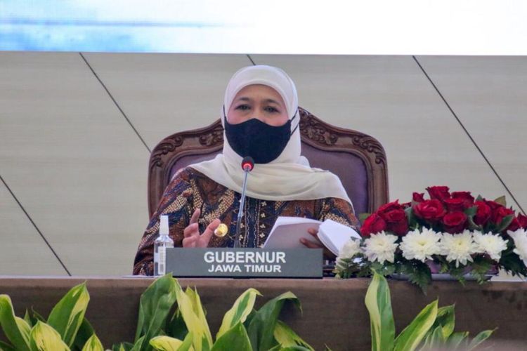 Varian Omicron Terdeteksi di Jatim, Khofifah: Terus Perketat Protokol Kesehatan dan Percepat Vaksinasi