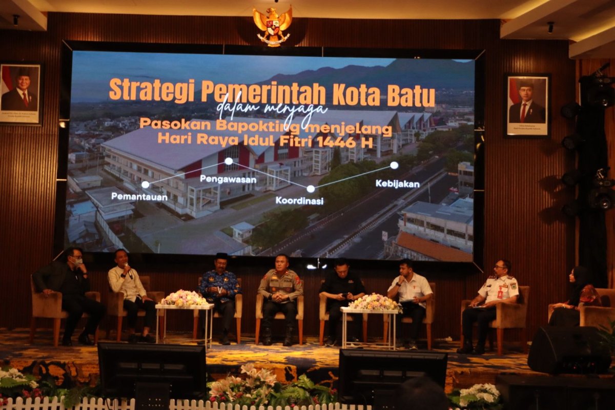 Amankan Idul Fitri 1446 H, Polres Batu Gelar Rakor Lintas Sektoral Operasi Ketupat Semeru 2025