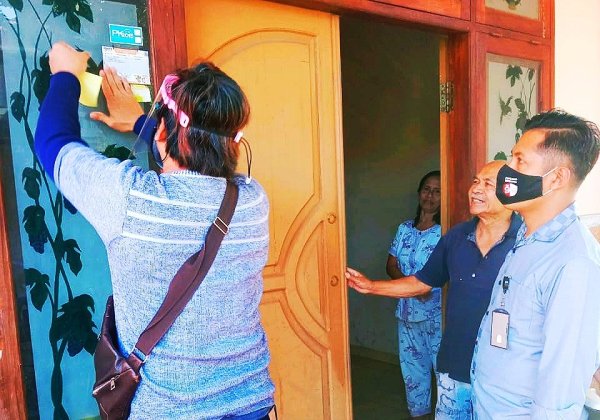 Camat Turen Beri Apresiasi, PPK Turen Coklit di Tengah Pandemi