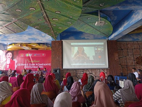Anggota Komisi lX DPR RI, Kris Dayanti Bersama Kemenkes Gelar Sosialisasi Germas dan Pencegahan TBC