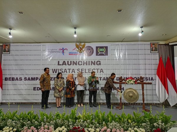 Kemenparekraf RI, Launching Selecta Menuju Zero Waste dan Edukasi Pengolahan Sampah