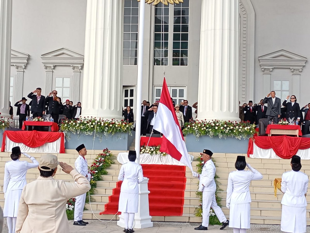 Manajemen JTP Group Gelar Upacara Peringatan HUT RI ke-79, Sajikan Berbagai Ragam Budaya Nusantara