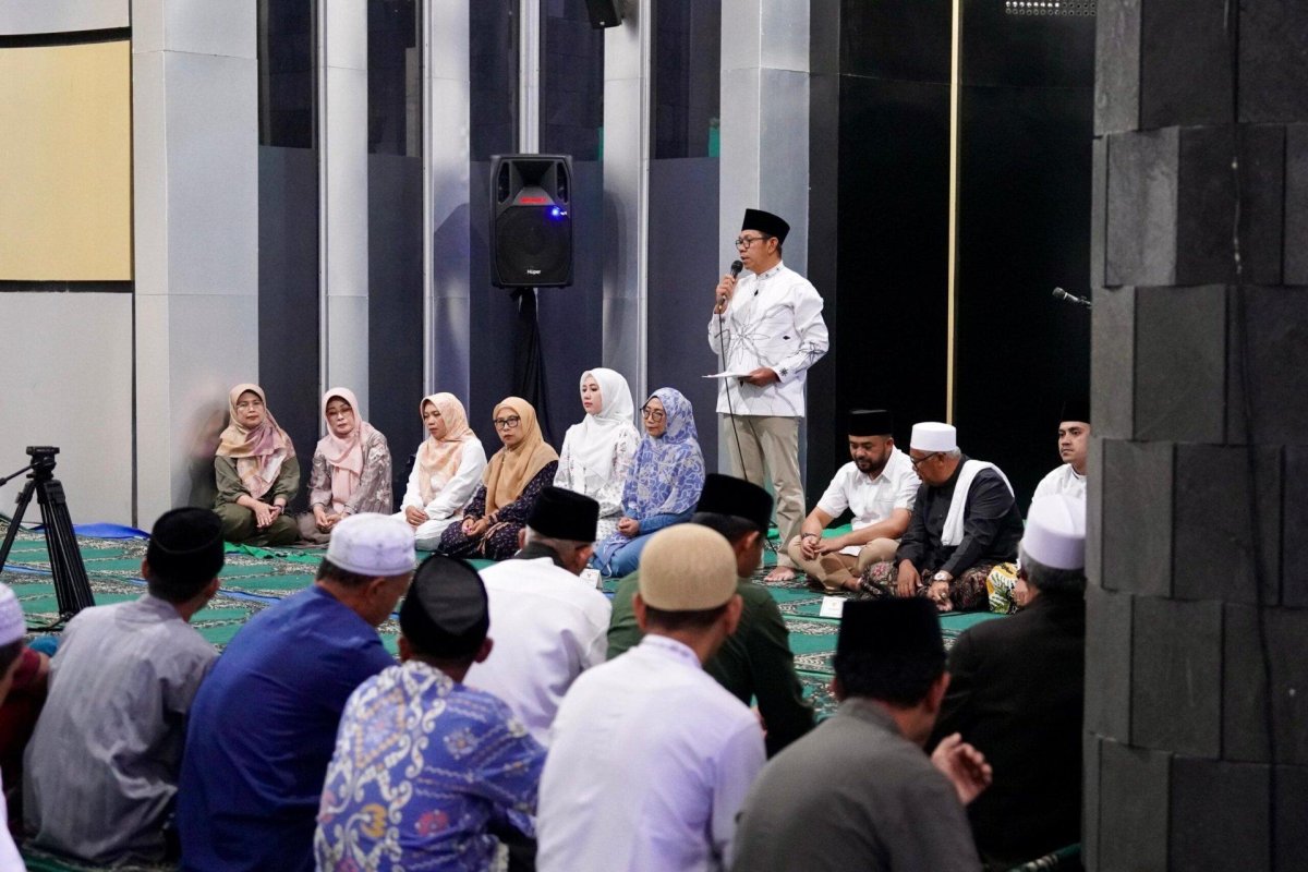 Perkuat Silaturahmi, Wali Kota Batu, Nurochman Sampaikan Program Seribu Sarjana dalam Safari Ramadan 2026
