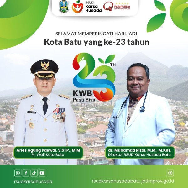Iklan Ucapan Hari Jadi Kota Batu ke-23