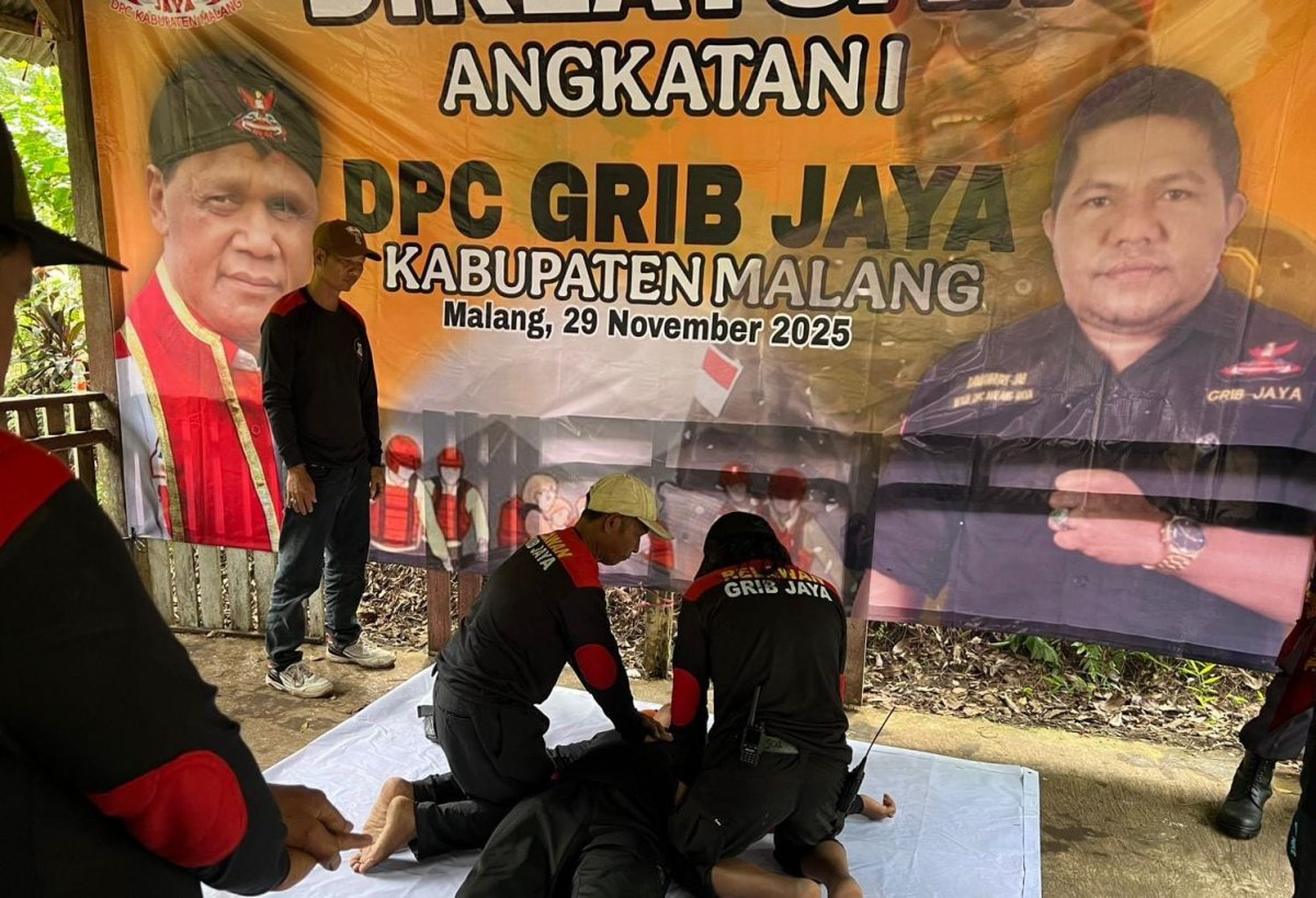 Tekankan Kepekaan Sosial, GRIB Jaya Malang Gelar Diklat SAR Angkatan Pertama