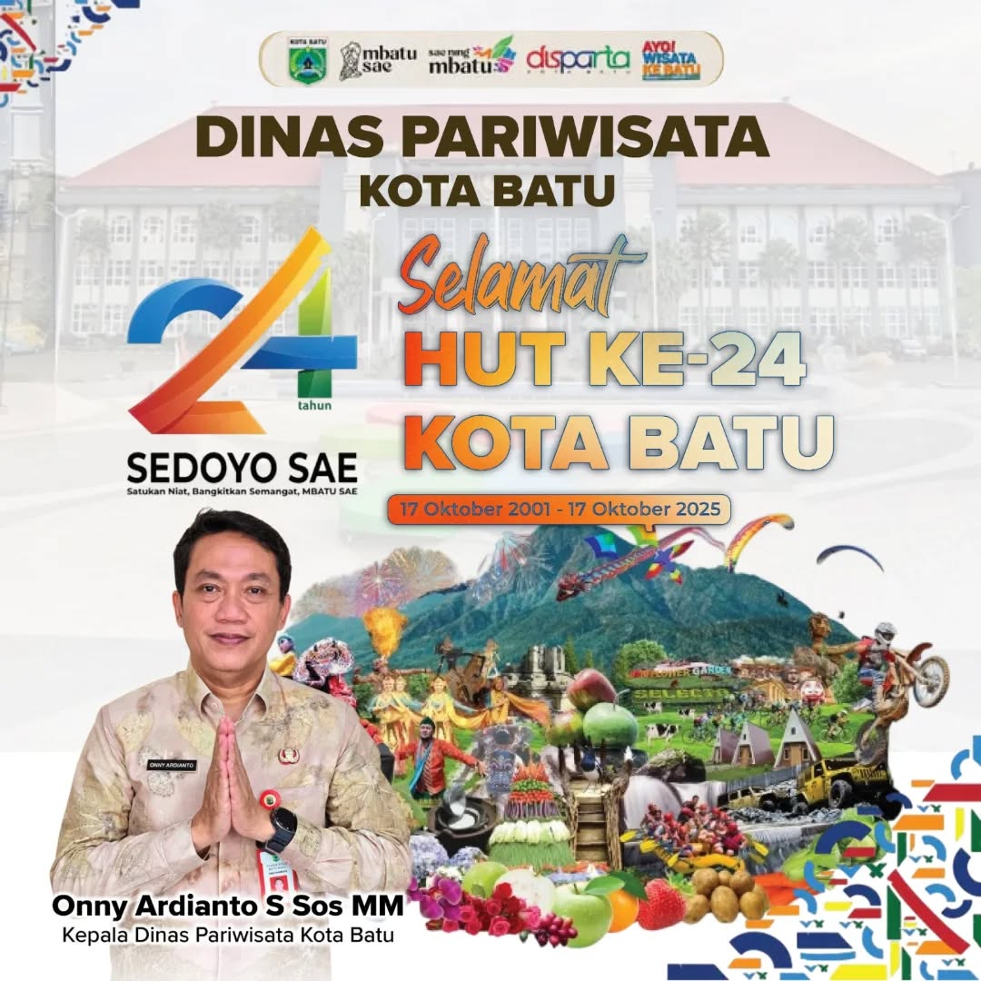 Iklan Ucapan Hari Jadi Kota Batu ke-24