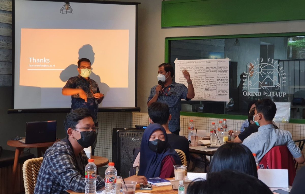 Trenyuh Maraknya Radikalisme, Tiga Dosen UB Malang Sosialisasi ke Millenial Kota Malang