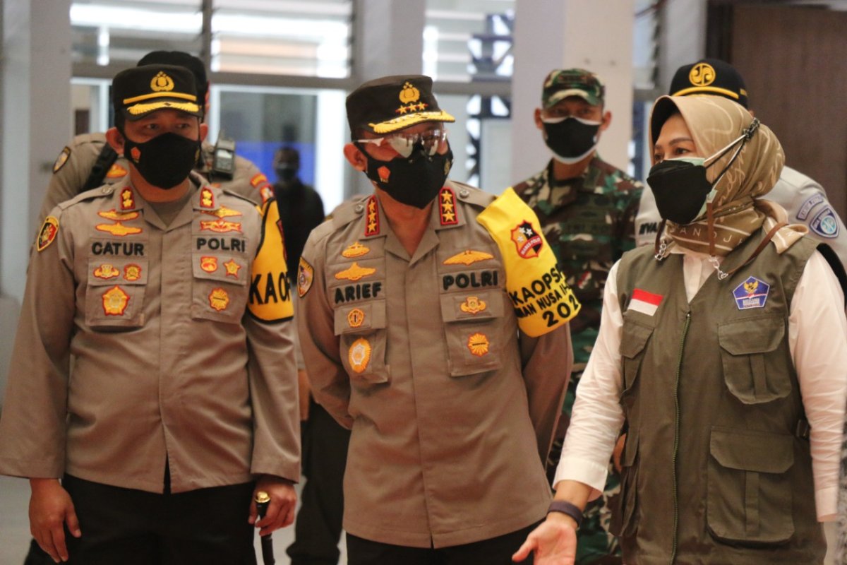 Pastikan Sarpras, Kabaharkam Polri Tinjau Tempat Isoter di YPII Kota Batu