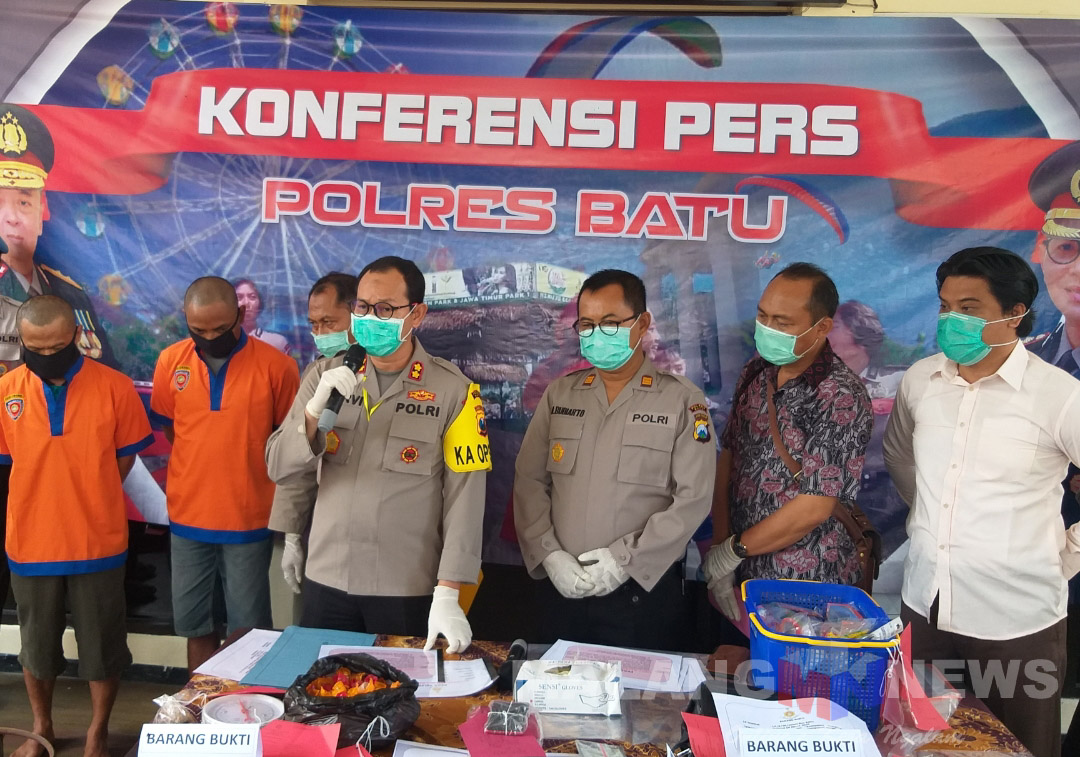 Dua Pria Pengoplos LPG Subsidi 3 Kg, Ditangkap Polres Batu