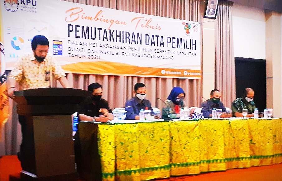 KPU Kabupaten Malang Gelar Bimtek dan Rakor